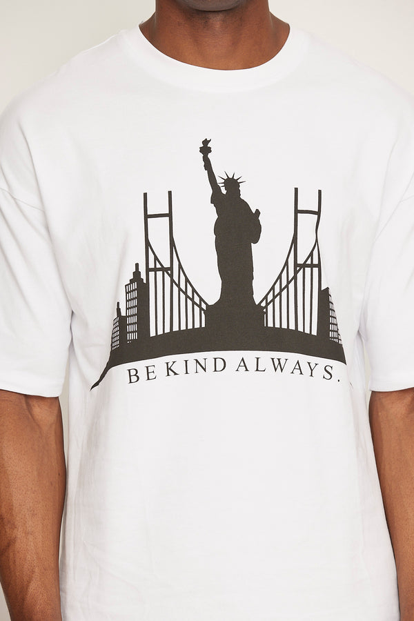 statue of freedom, New York T-Shirt White