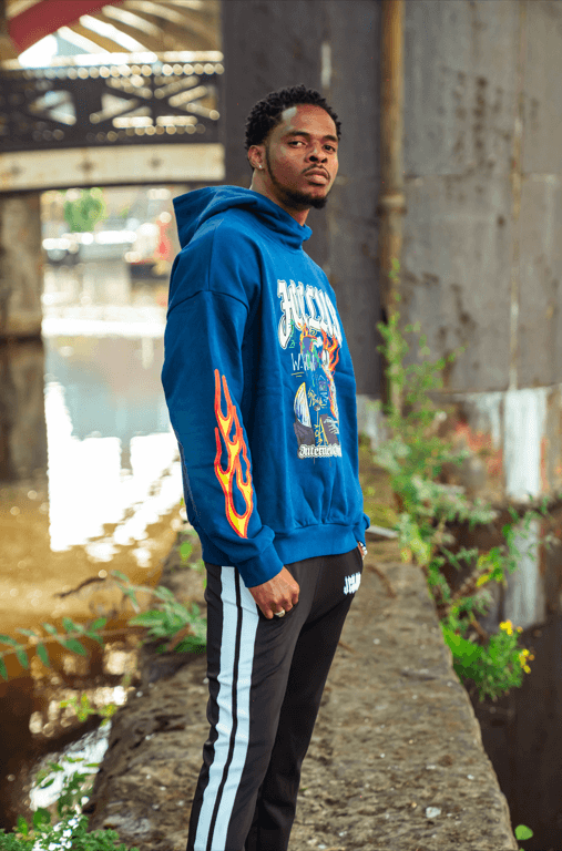 Blue men pullover